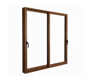 Ventana Línea 25 madera 150x150 cm