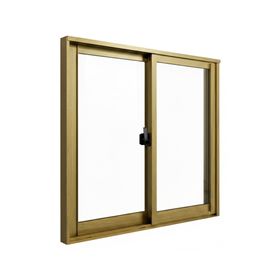 Ventana Línea 4000 titanio 60x60 cm