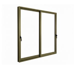 Ventana Línea 25 titanio 150x150 cm