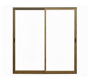 Ventana Línea 25 titanio 195x205 cm