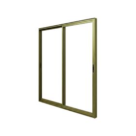 Ventana Línea 25 titanio 195x205 cm