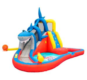 Tobogán inflable Tiburón 3.24x5.2x3.9 m