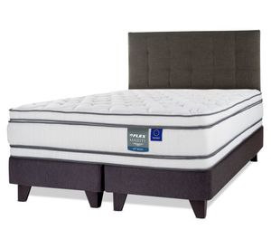 Cama Europea Majesty king + respaldo Design grafito