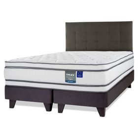 Cama Europea Majesty súper king + respaldo Design grafito