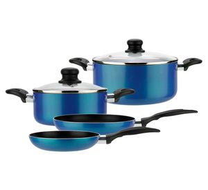 Batería cocina Gourmet azul 6 Piezas