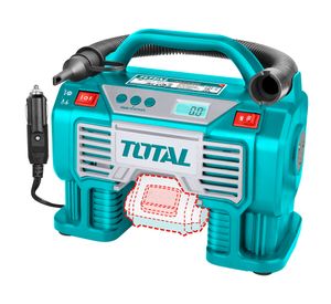 Compresor de aire inalámbrico auto Tacli 2002 20 V 160 PSI litio/ion