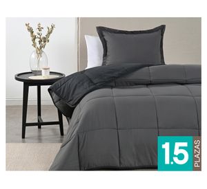 Plumón Bicolor marengo 1.5 plazas