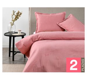 Quilt Roller rosa 2 plazas