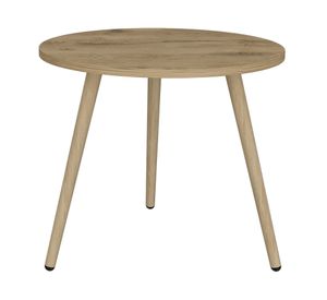 Mesa lateral Narvik macadamia 41.5x47.9x47.9 cm