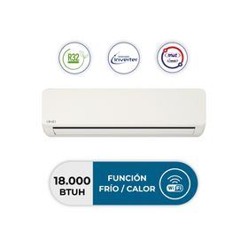 Aire acondicionado split Inverter Wifi 1461 W 18000 BTU frío/calor
