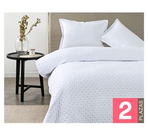 Quilt Dots blanco 2 plazas