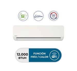 Aire acondicionado split Inverter Wifi 1059 W 12000 BTU frío/calor