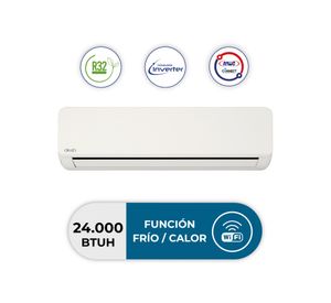 Aire acondicionado split Inverter Wifi 2009 W 12000 BTU frío/calor