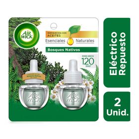 Repuesto aromatizador Refil led Bosques Nativos 2 un. 21 ml