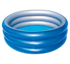 Piscina inflable niños redonda azul 53x150 cm