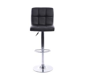 Silla bar Lura 90-111.5x44x51.5 cm negro