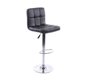 Silla bar Lura 90-111.5x44x51.5 cm negro