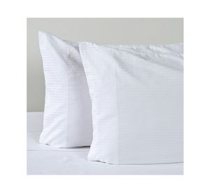 Sábanas Súper King 600 Hilos Dobby White