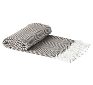 Manta Espiga beige 127x152 cm