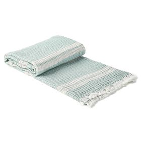 Manta Gauze Lines Sage 127x152 cm