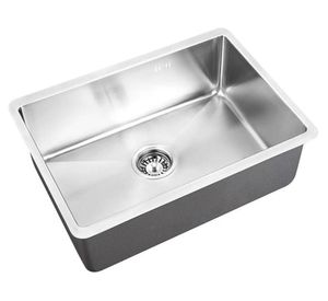 Lavaplatos Seul bajo cubierta cromo + desagüe 21.3x60.2x44 cm