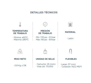 Monomando Trend Gun grey 16 cm