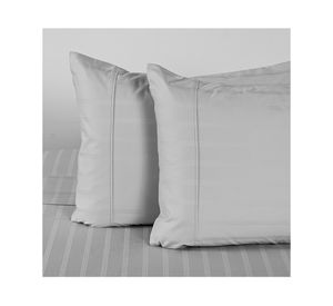 Sábanas 2 plazas 500 Hilos Dobby Thin Fog