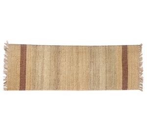 Alfombras Nordic yute café 70x200 cm