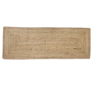 Alfombras Braided Kaya yute natural 70x200 cm