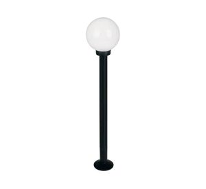 Farol poste Globo negro 40 W E27 90 cm