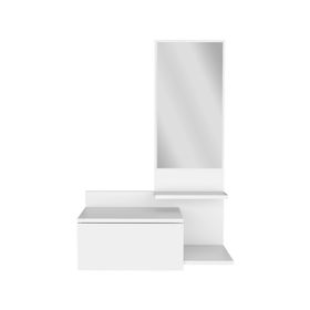 Mueble recibidor Vienna blanco 92x60.1x35 cm