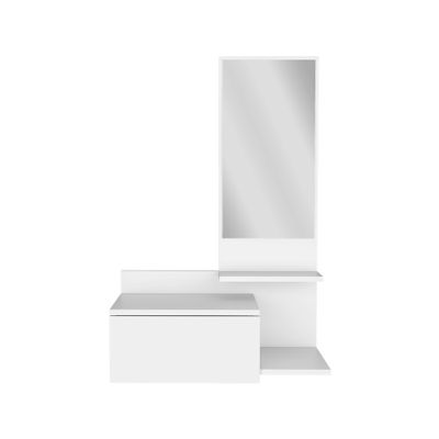 Mueble recibidor Vienna blanco 92x60.1x35 cm