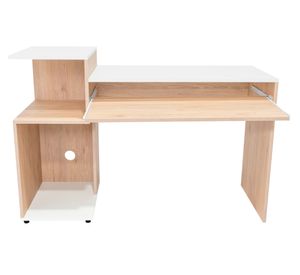 Escritorio Atlanter rovere/blanco 81.5x120x46 cm