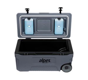 Nevera rígida con ruedas 70 lt