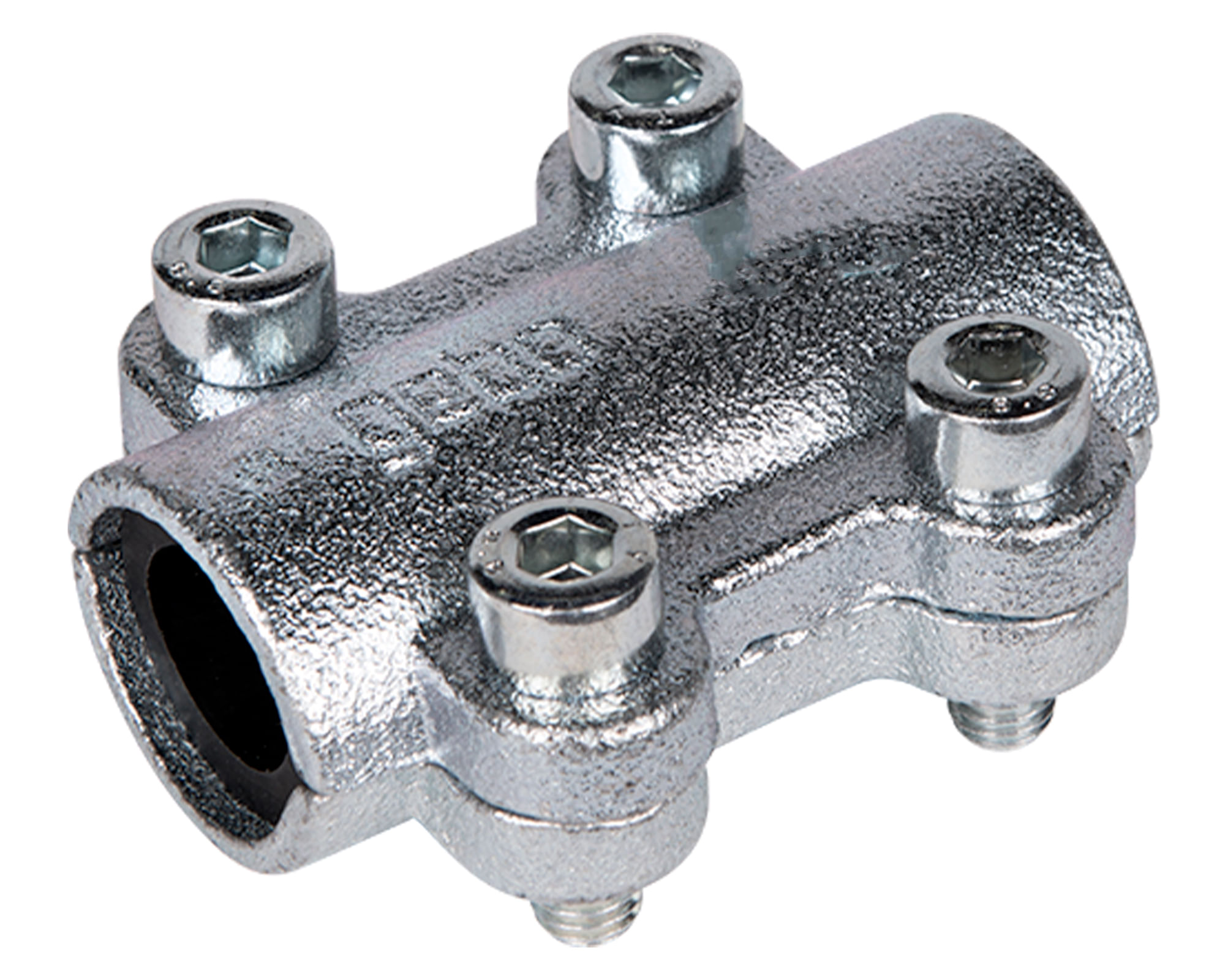 Abrazadera corta para tubo plástico 32 mm