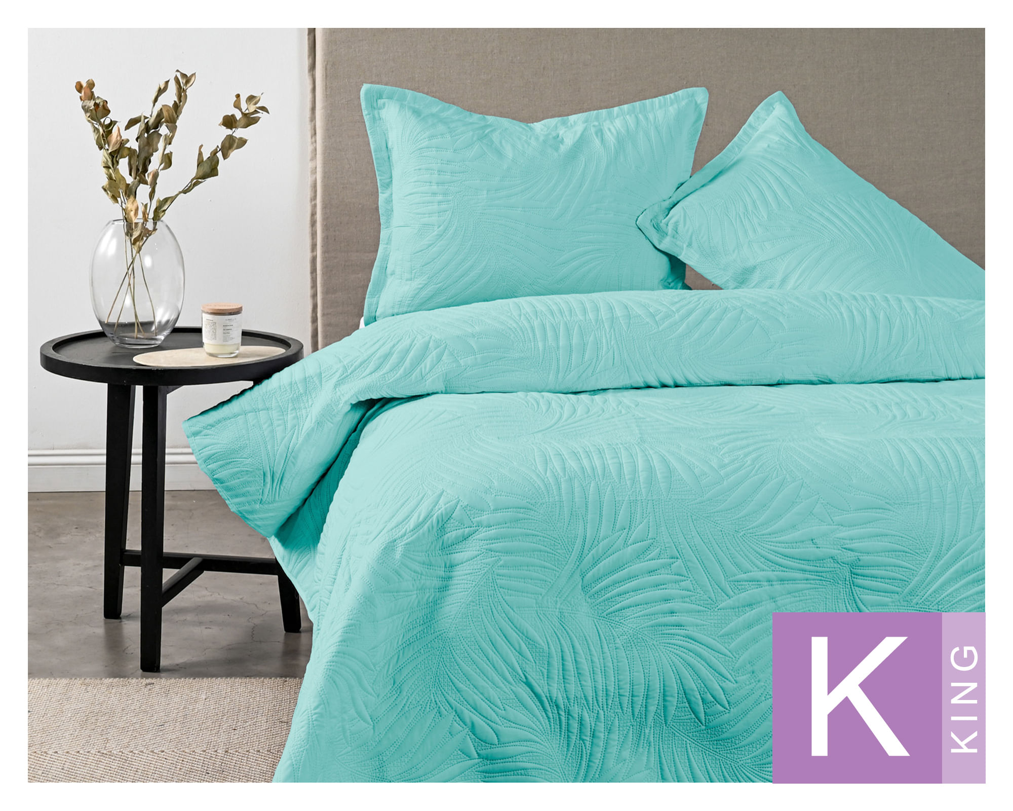 American Family Quilt Marquis Aqua King