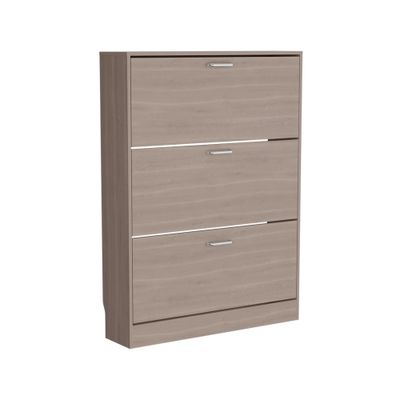 Zapatero organizador Seúl 128.8x94.4x24.1 cm Bardolino/blanco