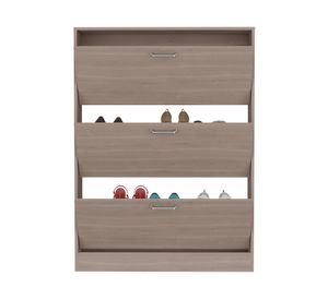 Zapatero organizador Seúl 128.8x94.4x24.1 cm Bardolino/blanco