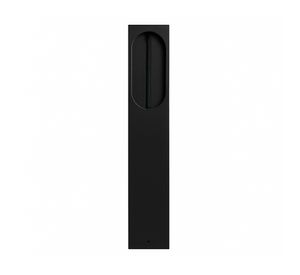 Adaptador ventana ajustable 170 cm negro