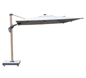 Parasol Oasis gris 265x295x295 cm