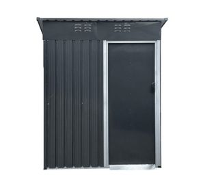 Bodega de jardín Lateral A negro 154x89x184