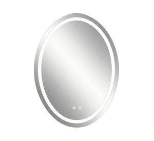 Espejo LED Ovalado 3 colores 80x60 cm