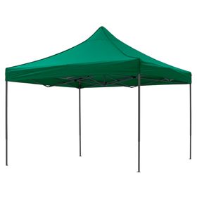 Toldo plegable Gazebo verde 3x3 m