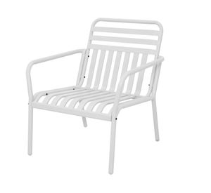 Set living 4 personas Sabrán blanco 35x105.5x55 cm