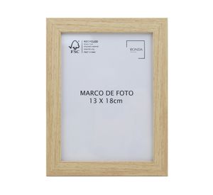 Marco fotos 13x18 cm natural