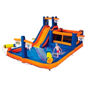 Tobogán inflable Pirata 244x400x630 cm