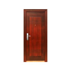 Puerta seguridad acero 1 panel apertura derecha 86x205 cm