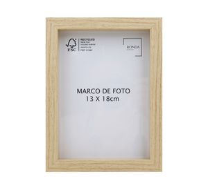 Marco foto 13x18 cm Caja natural