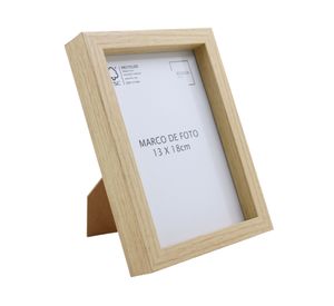 Marco foto 13x18 cm Caja natural