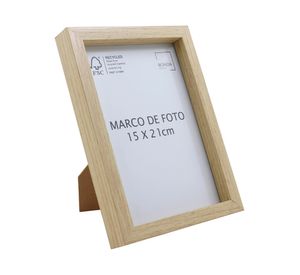 Marco foto 15x21 cm Caja natural